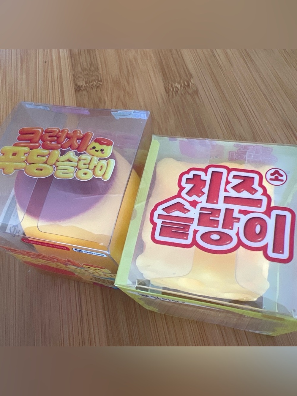 Korean Cheese Pudding Squishy Stress Toy - Yellow